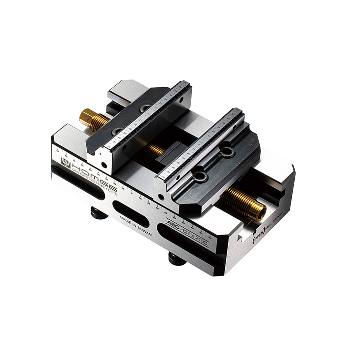 ASC-77x102S Five-Axis Self-Centering Vise for CNC Machines